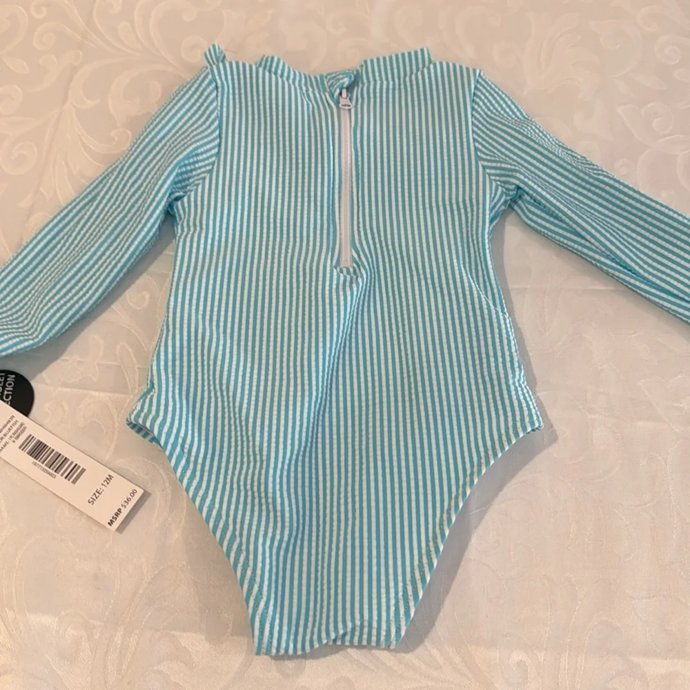 Nicole Miller Swim Rashguard. Size 12 months
